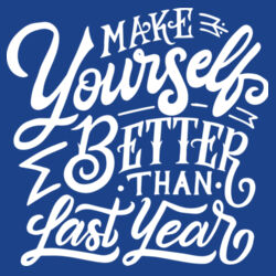 Make Yourself Better - Adult Colorblock Sweatshirt Design