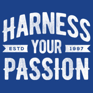 Harness Your Passion - Adult Colorblock Sweatshirt Design