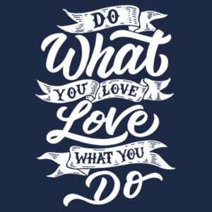 Do What You Love - Lace Hooded Sweatshirt Design