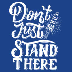 Don't Just Stand There - Lace Hooded Sweatshirt Design