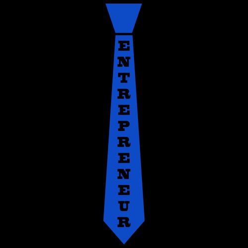 Entrepreneur Tie (BLUE) Thumbnail