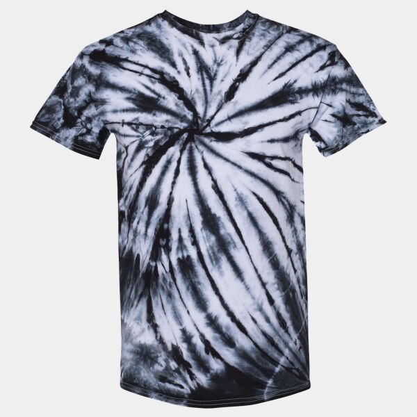 Contrast Cyclone Tie-Dyed T-Shirt Thumbnail